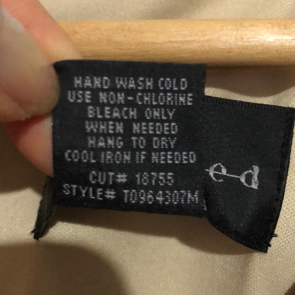 Sleeveless sheer brown calf length dress Size 10 - Picture 6 of 9